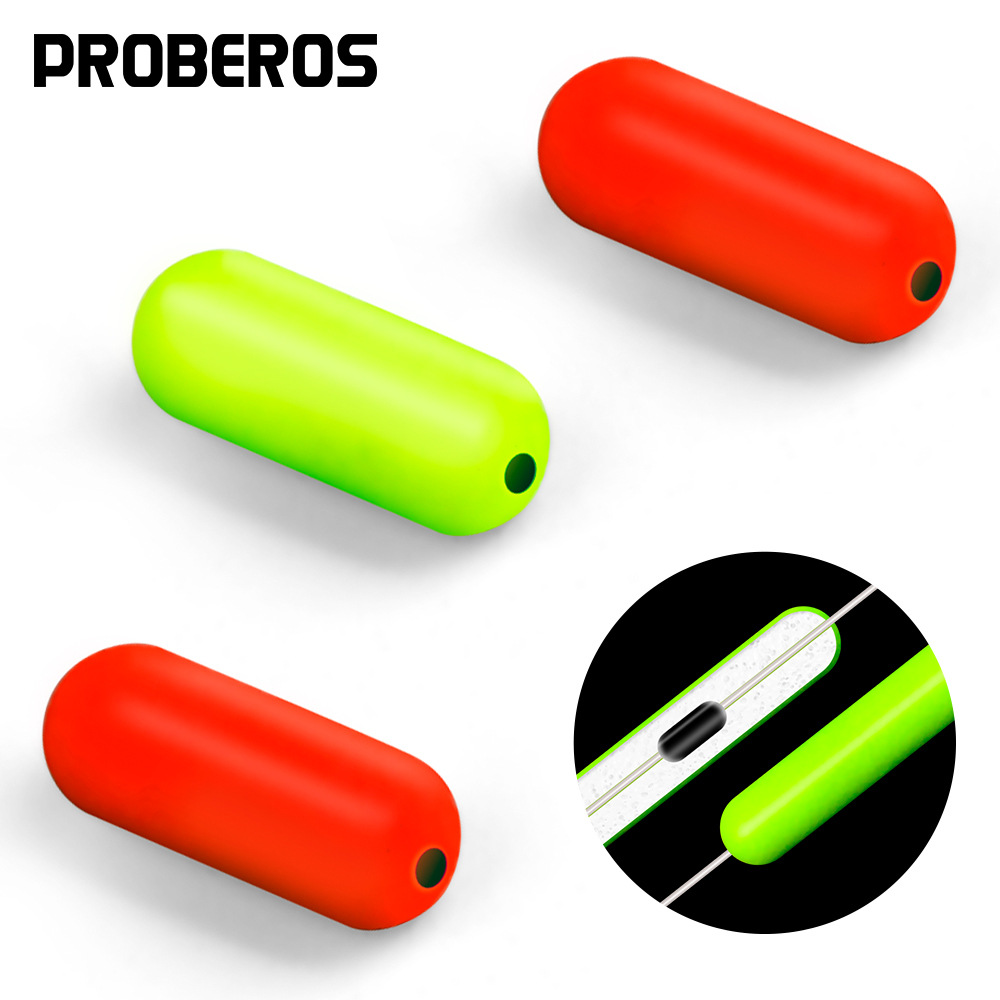 Fishing Bobber Float - 100pcs Premium Rubber Oval Bobber Stoppers