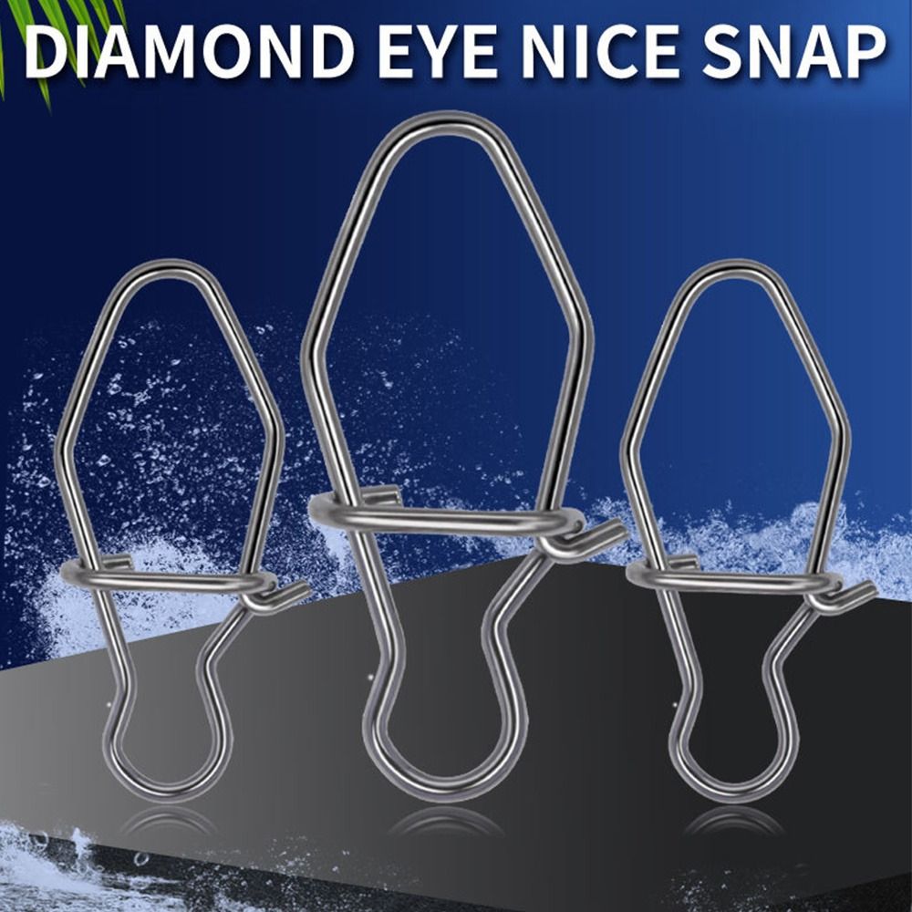 100pcs/lot nice Snap Fishing B - Fishing Equipment Hook incelemesi ve fiyatı