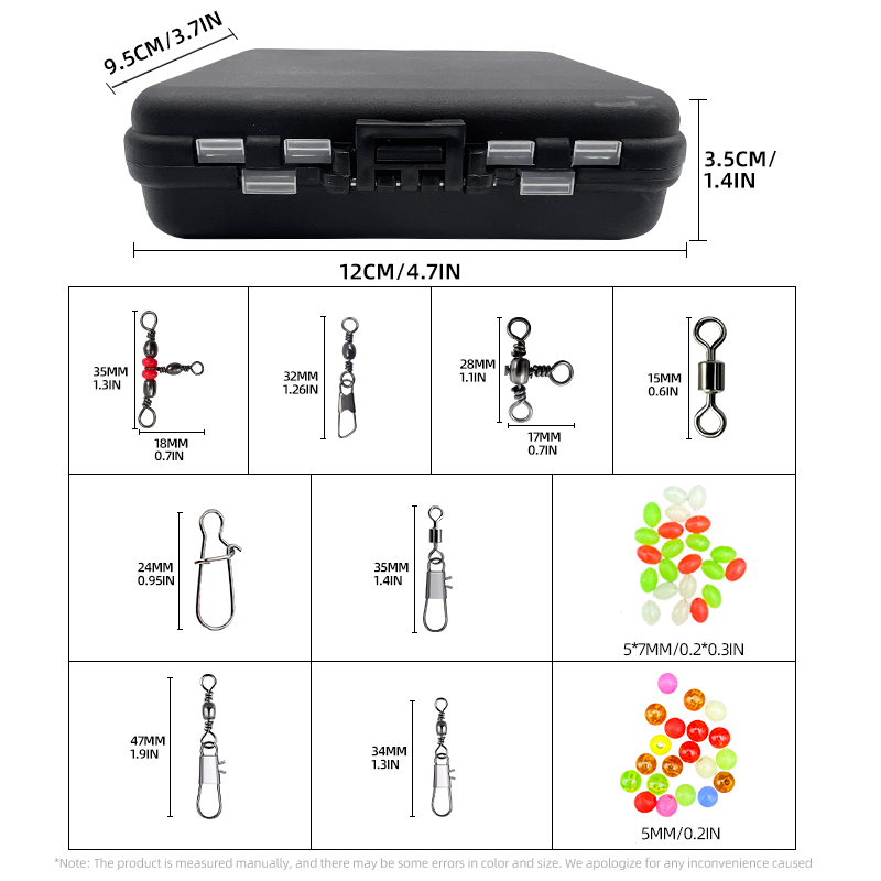 ShareShark 140Pcs fishing acce - Fishing Equipment Kit incelemesi ve fiyatı