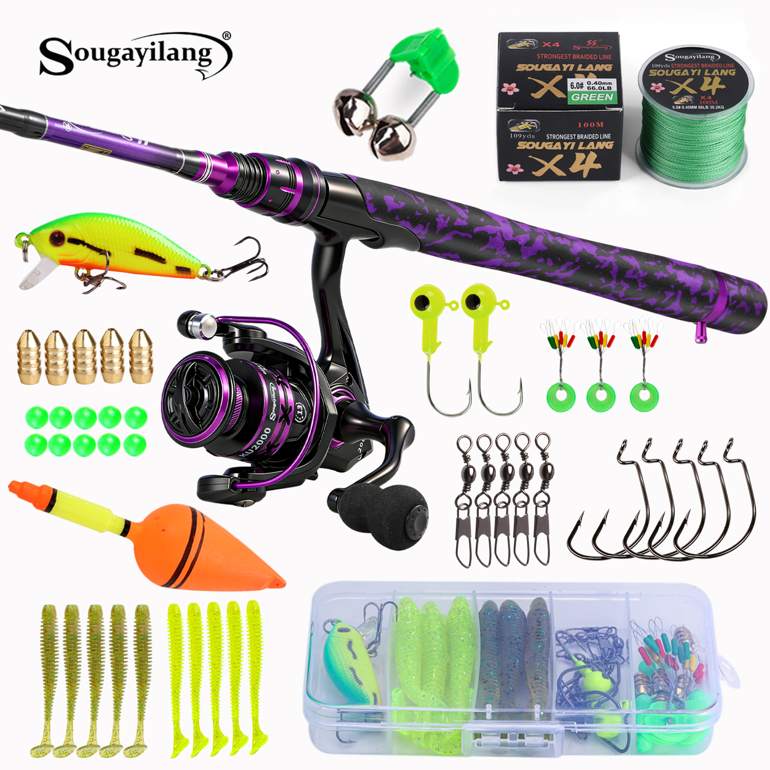 Sougayilang Spinning Fishing R - Fishing Equipment Kit incelemesi ve fiyatı