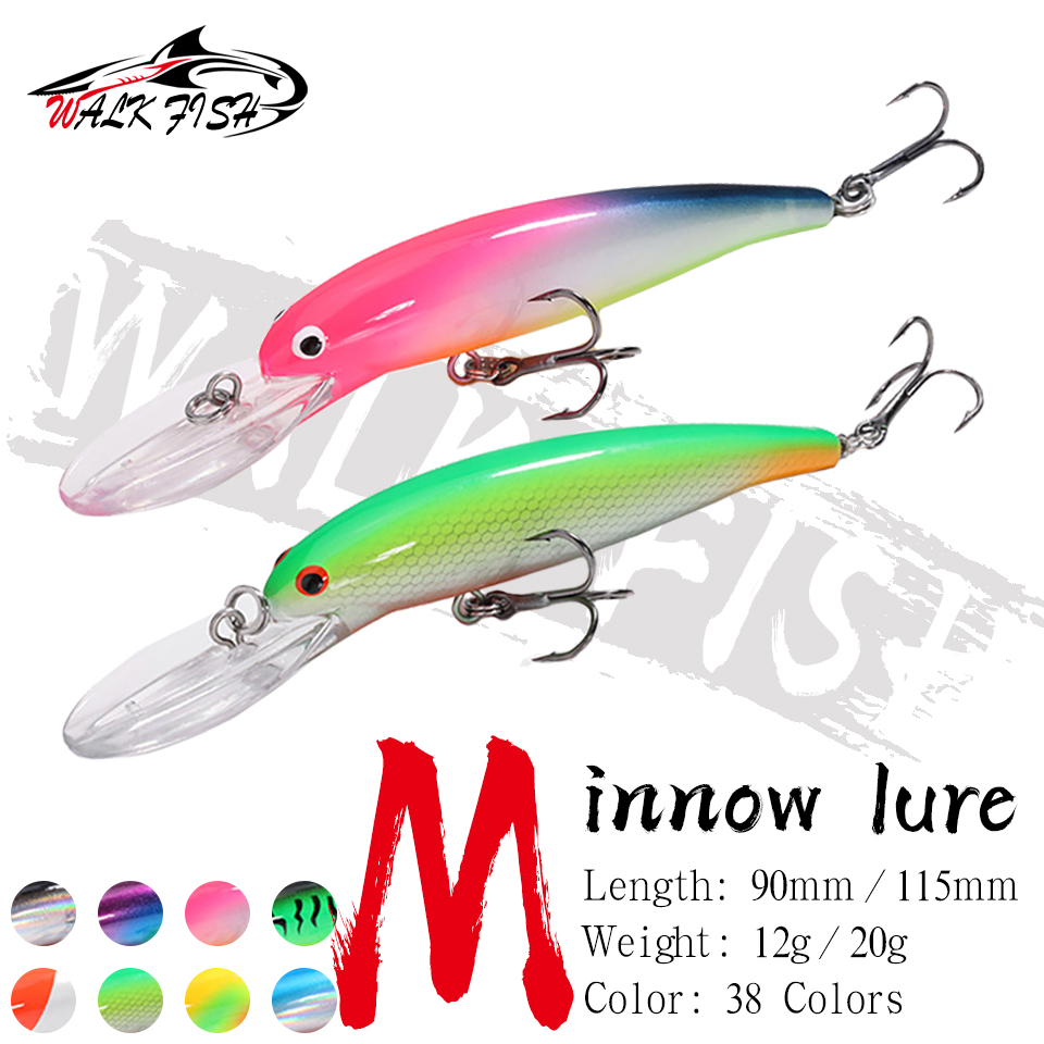 WALK FISH 12g 20g Floating Big - Quality Fishing Equipment incelemesi ve fiyatı
