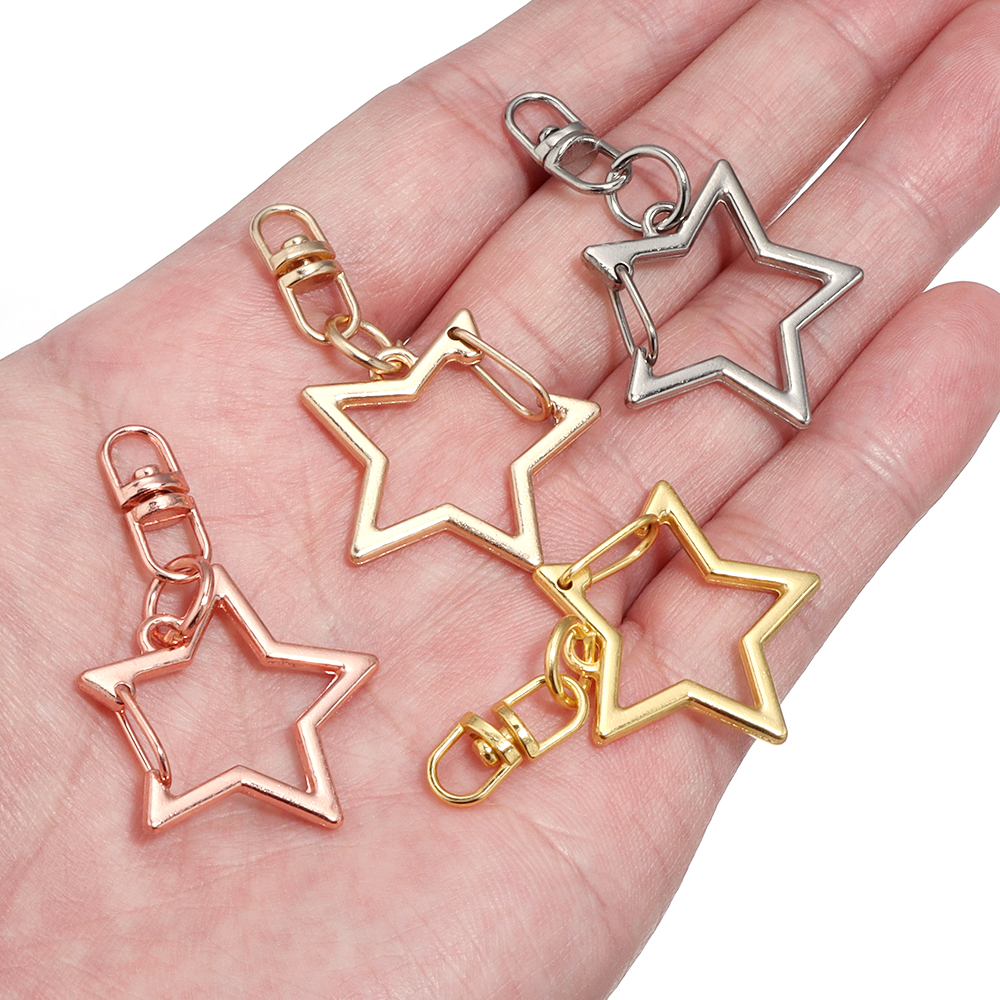10Pcs Alloy Star Pentagram Hol - Fishing Swivel Connector incelemesi ve fiyatı
