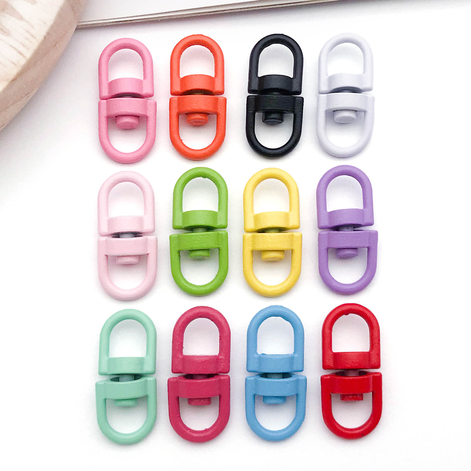20pcs Metal Rotate Buckle Key  - Fishing Swivel Connector incelemesi ve fiyatı