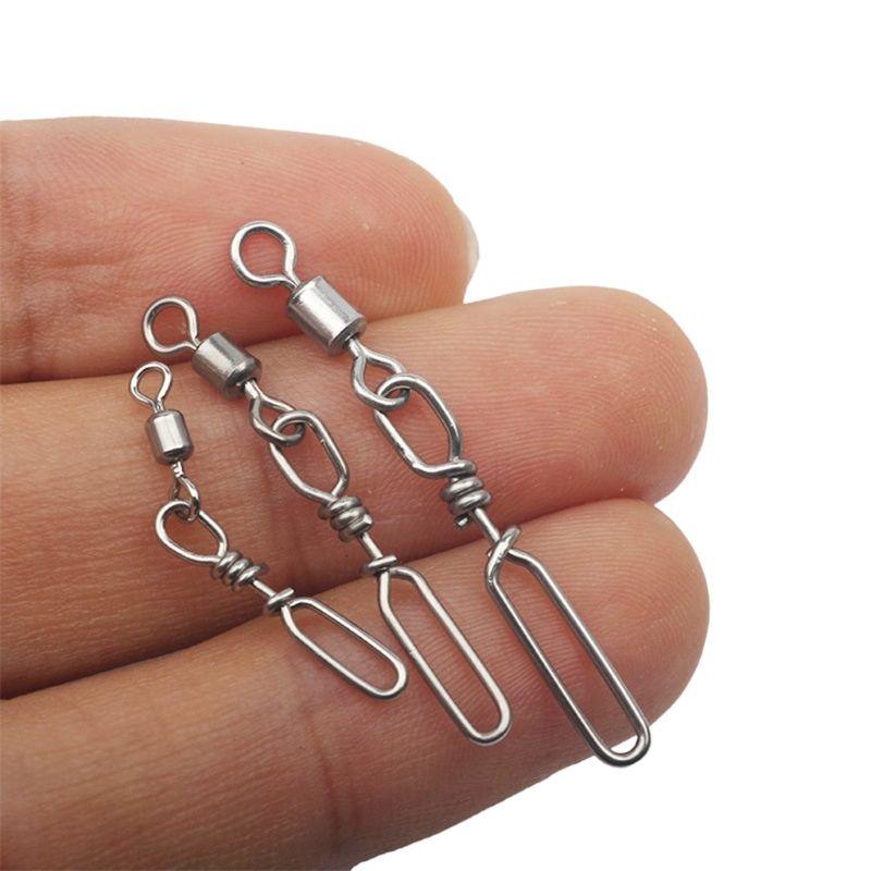 10Pcs Stainless Steel Quick Sn - Fishing Equipment Kit incelemesi ve fiyatı