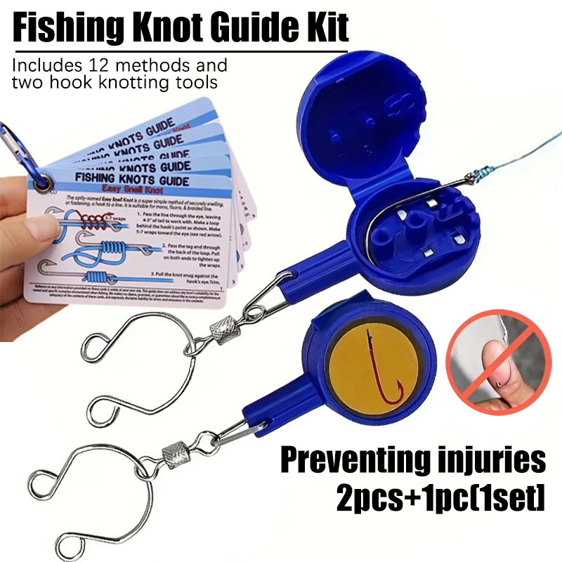 1set Fishing Hook Knotting Gui - Fishing Equipment Kit incelemesi ve fiyatı