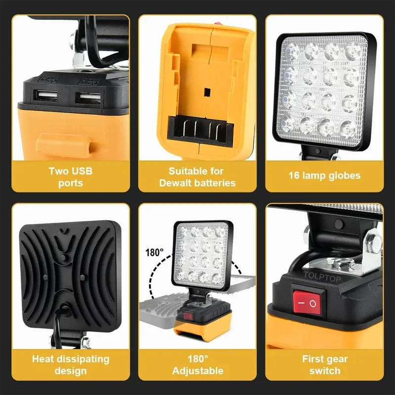 4Inch Led Light Handheld Spotl - Fishing Equipment For Beginners incelemesi ve fiyatı