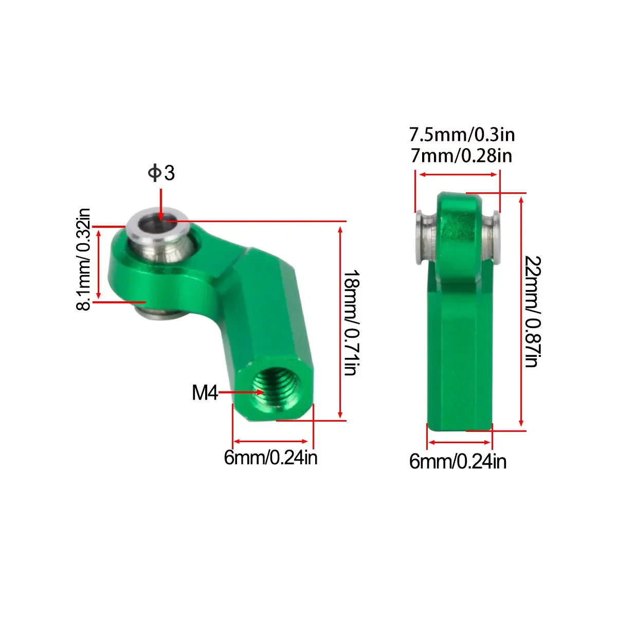 4Pcs M4 Metal Ball Head Holder - Rod Holder Fishing incelemesi ve fiyatı