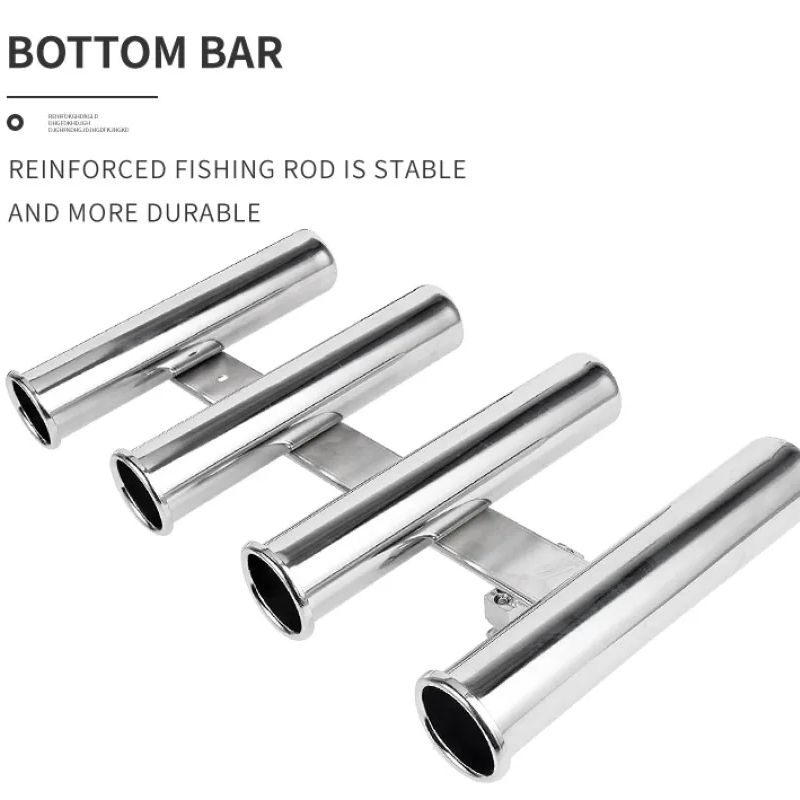 Stainless Steel 4 Tubes Rod ho - Rod Holder Fishing incelemesi ve fiyatı