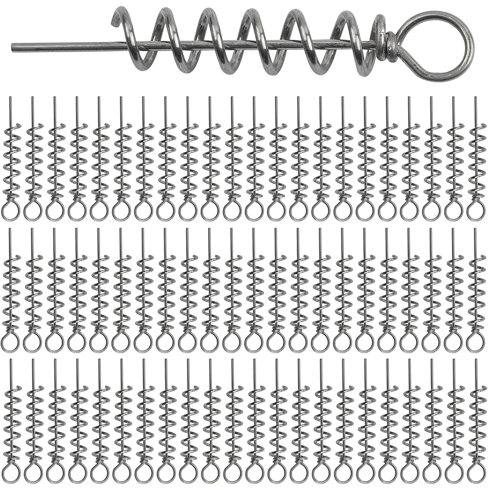 50Pcs Spring Twist Lock Fishin - Fishing Equipment Hook incelemesi ve fiyatı