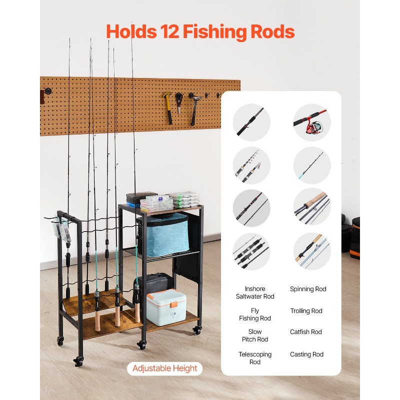 12 Pole Fishing Rod Holder Fis - Rod Holder Fishing incelemesi ve fiyatı