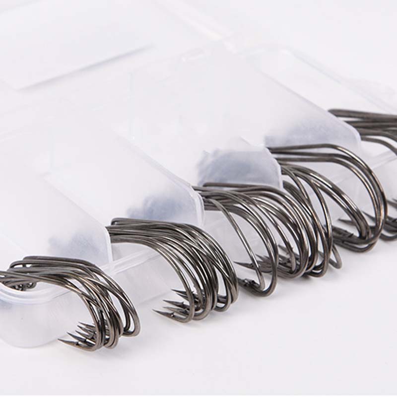 50Pcs/Box High Carbon Steel Fi - Fishing Equipment Hook incelemesi ve fiyatı