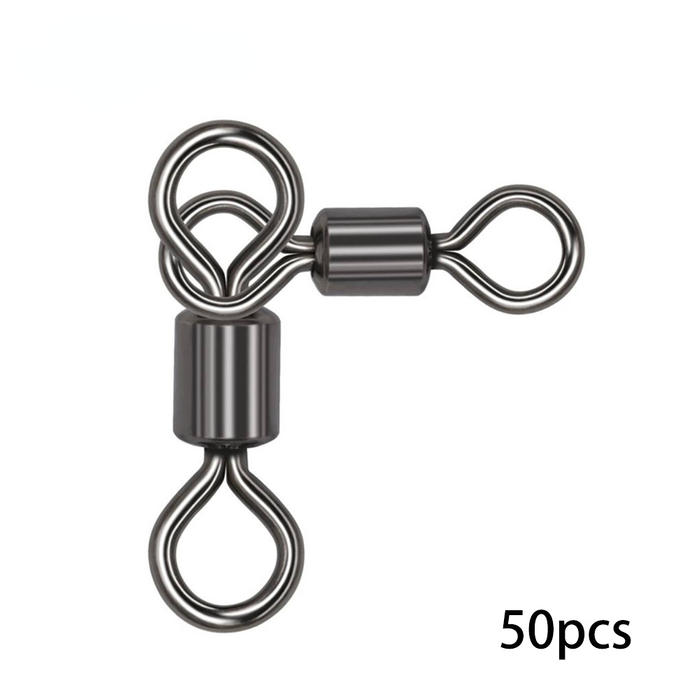 ToplineTackle 50pcs 3Way Fishi - Fishing Swivel Connector incelemesi ve fiyatı