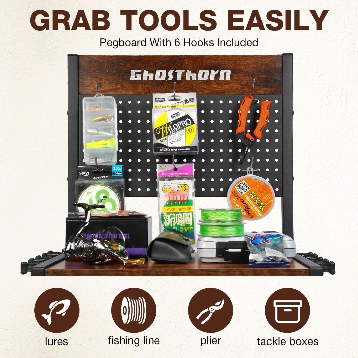 Fishing Rod Holder for Garage  - Rod Holder Fishing incelemesi ve fiyatı