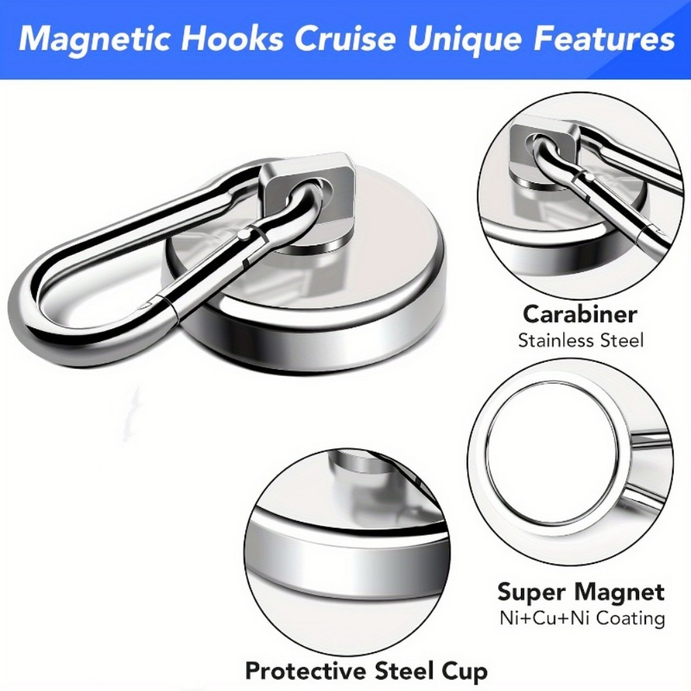 1/2pcs Ultra-Strong Magnetic H - Fishing Swivel Connector incelemesi ve fiyatı