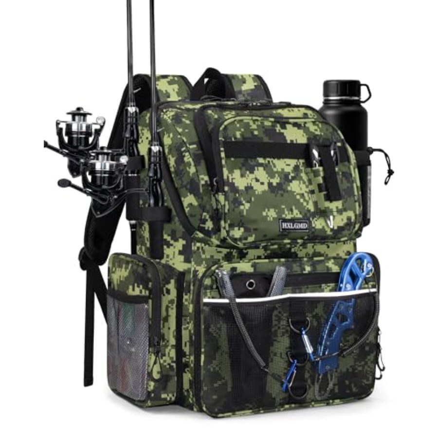 Fishing Backpack with Rod Hold - Rod Holder Fishing incelemesi ve fiyatı