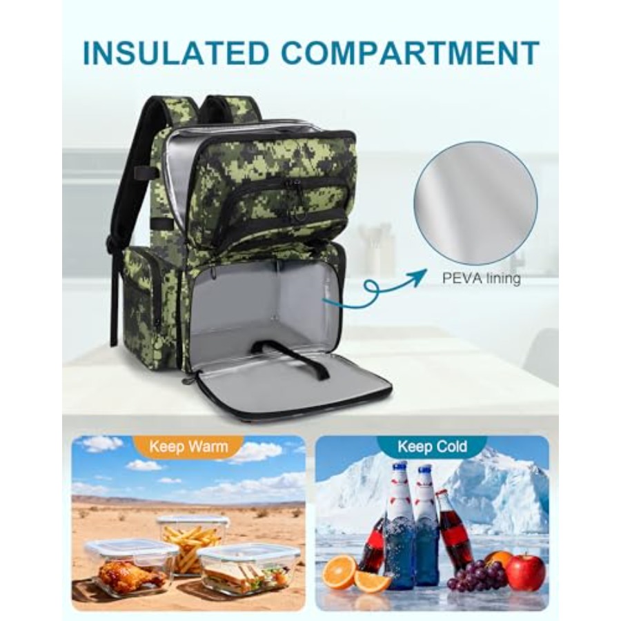 Fishing Backpack with Rod Hold - Rod Holder Fishing incelemesi ve fiyatı