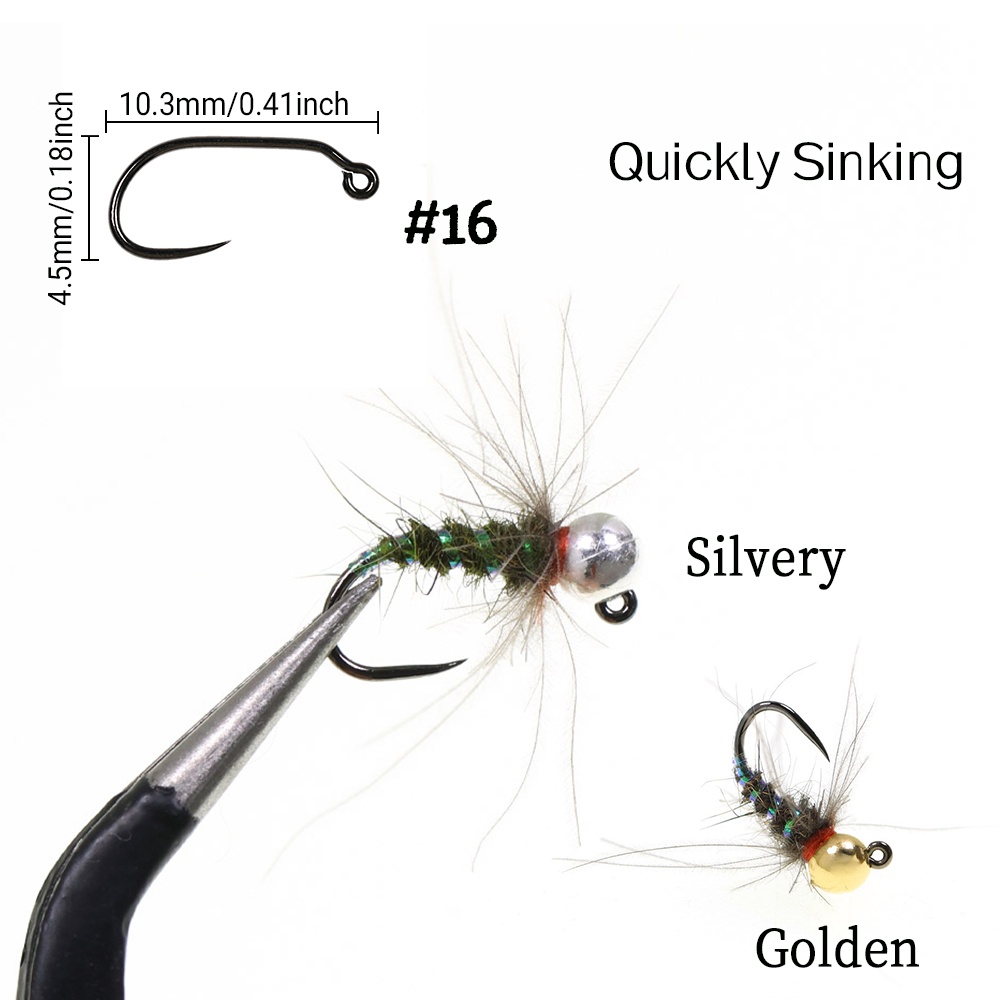 ICERIO Hustler Nymph Fly Tungs - Fishing Equipment Kit incelemesi ve fiyatı