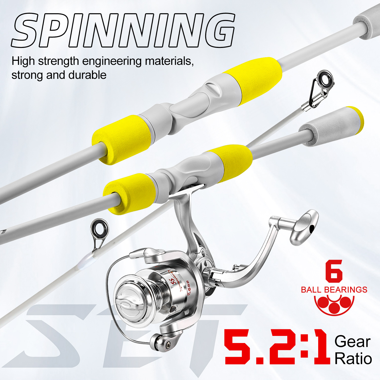 Sougayilang 2section Spinning  - Fishing Equipment Kit incelemesi ve fiyatı