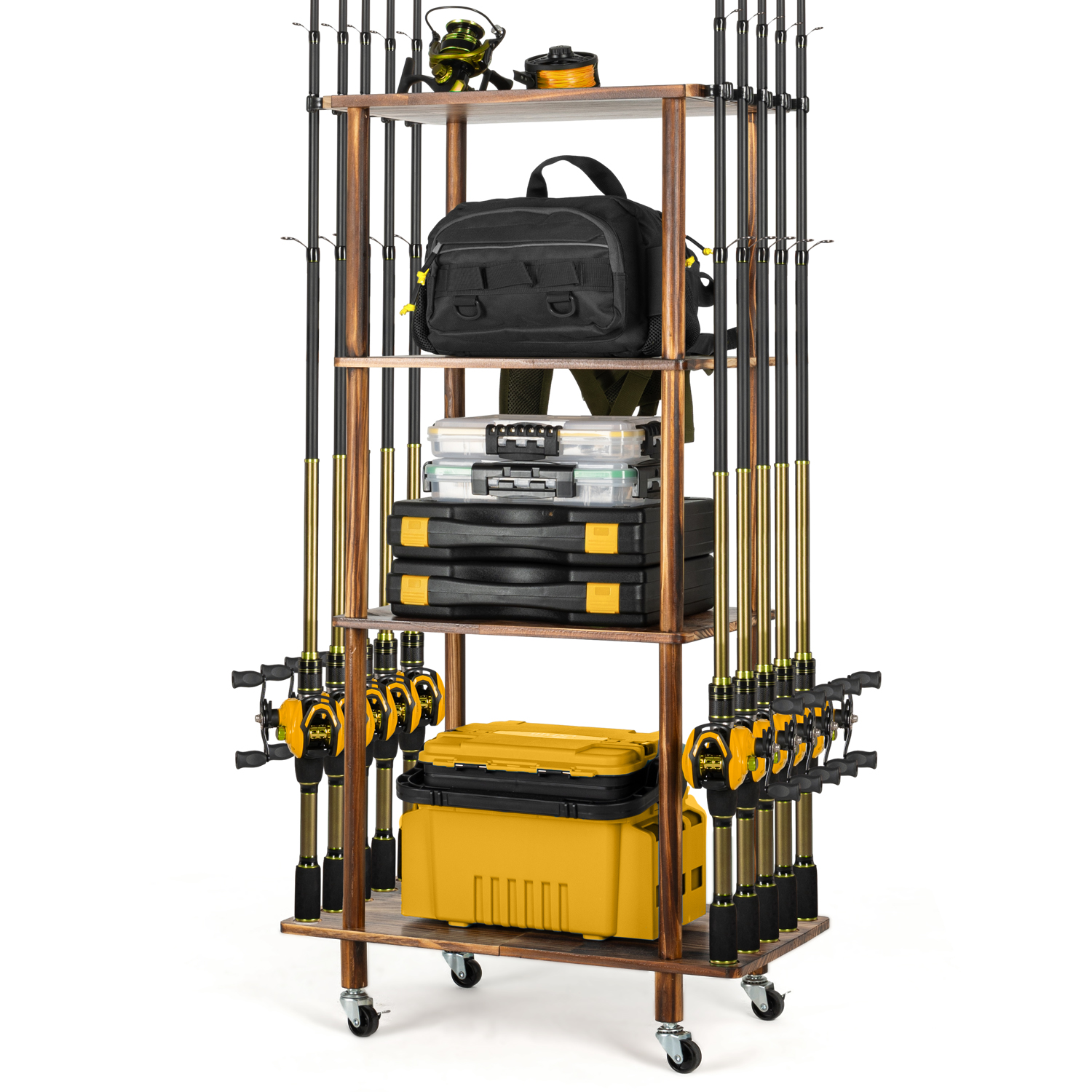 Fishing Rod Holders for Garage - Fishing Equipment Holder incelemesi ve fiyatı