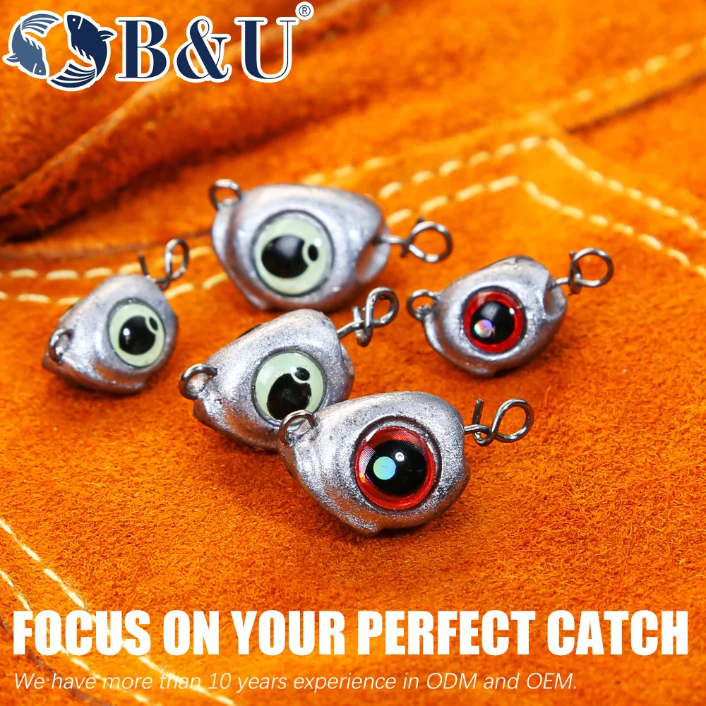 B&U Swing Jig head cheburashka - Fishing Equipment Hook incelemesi ve fiyatı