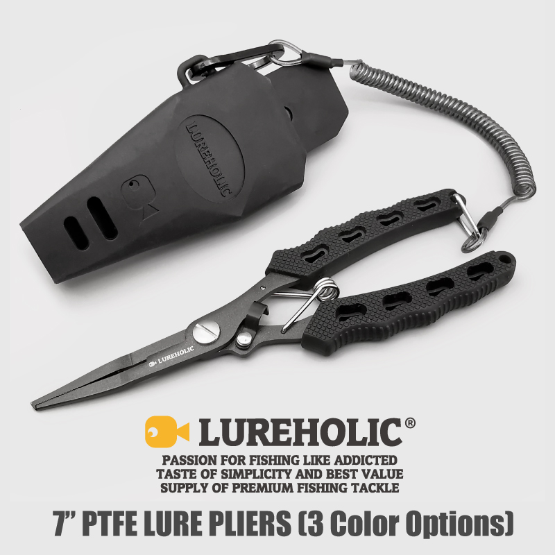 Lureholic 7” PTFE Coated Lure  - Fishing Equipment Hook incelemesi ve fiyatı