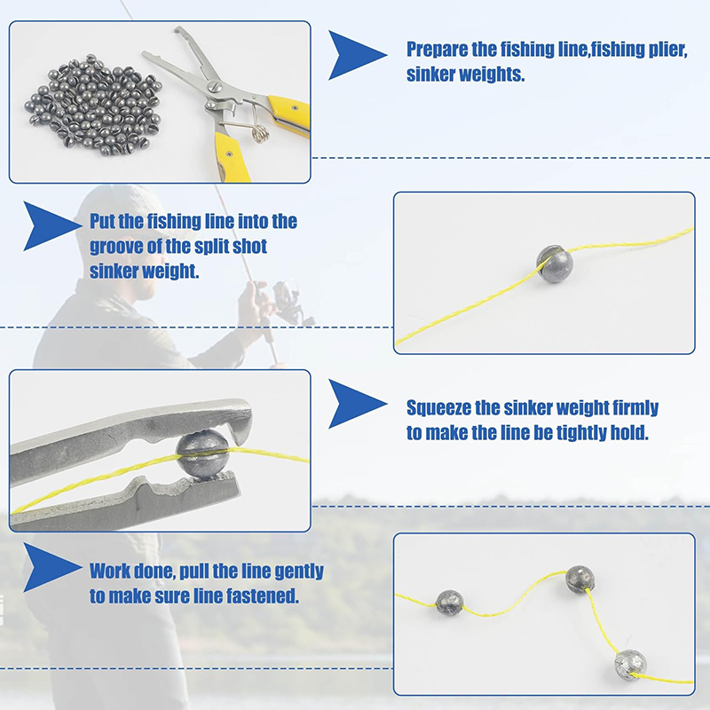 100Pcs Egg Lead Fishing Weight - Fishing Equipment Kit incelemesi ve fiyatı